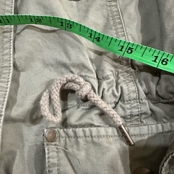 American Rag Olive Patterned Jacket - Picture 9 of 16